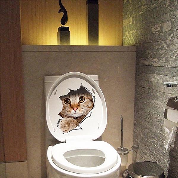 Toilet sticker Kat