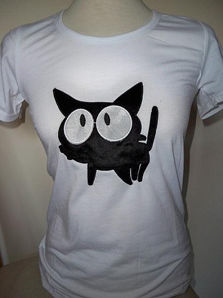T-Shirt met kattendesign