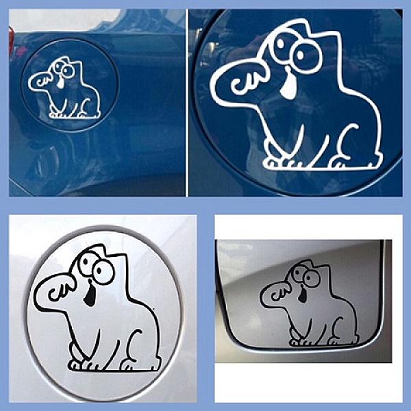 autosticker tankdop