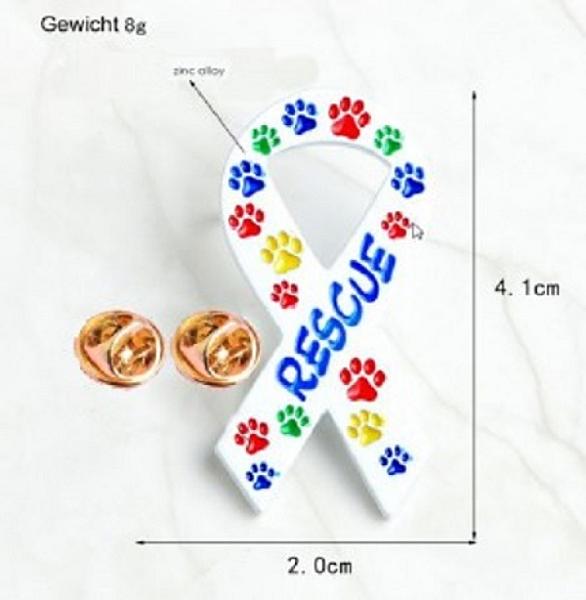 animal rescue pin