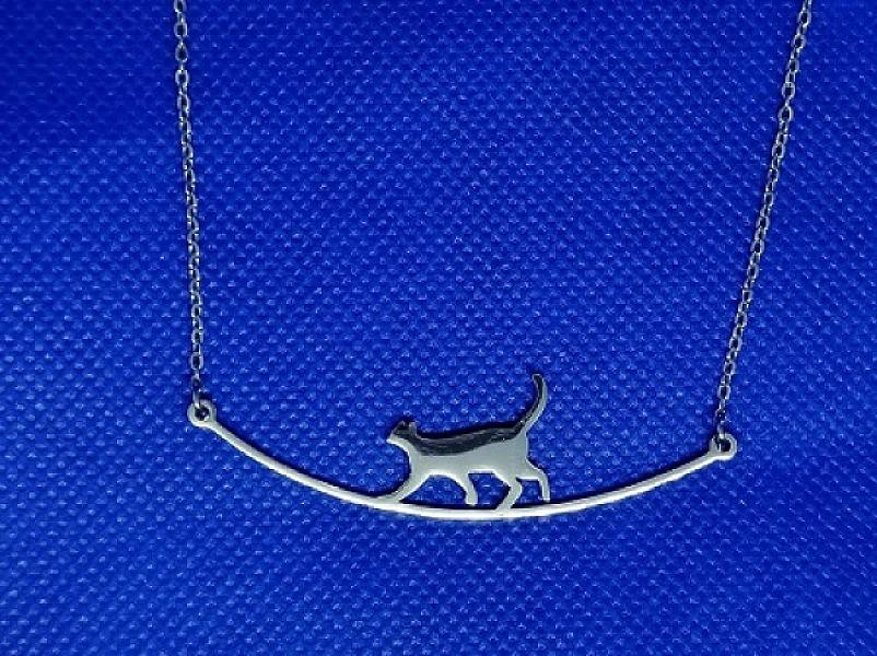Ketting lopend katje
