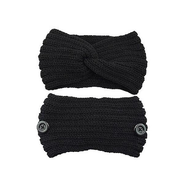 Winter haarband ook voor mondmasker