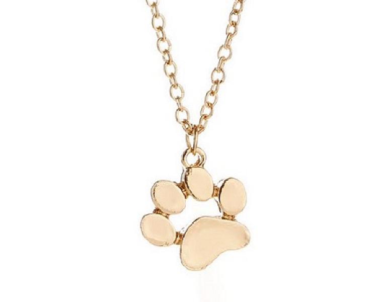 Goudkleurig pootje ketting
