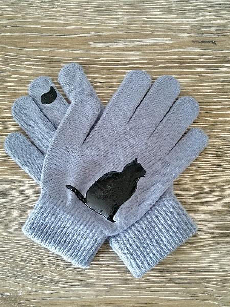 Handschoenen grijs