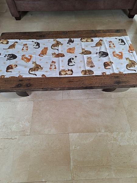 Tafelloper Franciens katten