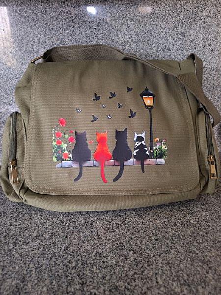 Canvas Schoudertas